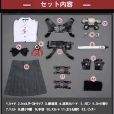 画像7: ゼンレスゾーンゼロ ゼンゼロ アリス・タイムフィールド-Alice Tymefield コスプレ衣装 コスチューム ZZZ cosplay (7)