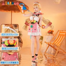 画像1: ゼンレスゾーンゼロ ゼンゼロ アリス・タイムフィールド 「タイム香る海辺」 水着 コスプレ衣装 コスチューム cosplay (1)