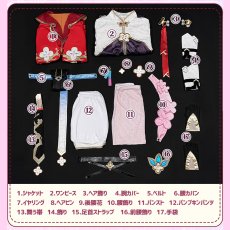 画像6: 崩壊スターレイル HonkaiStarRail 三月なのか・巡狩 コスプレ衣装 コスチューム cosplay (6)