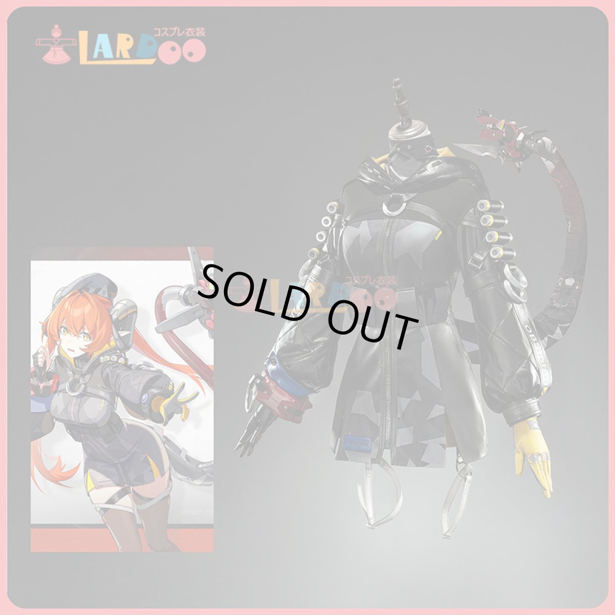 画像1: 【生産停止】ゼンレスゾーンゼロ ゼンゼロ オルペウス& 「鬼火」-ORPHIE＆MAGUS コスプレ衣装 コスチューム cosplay (1)