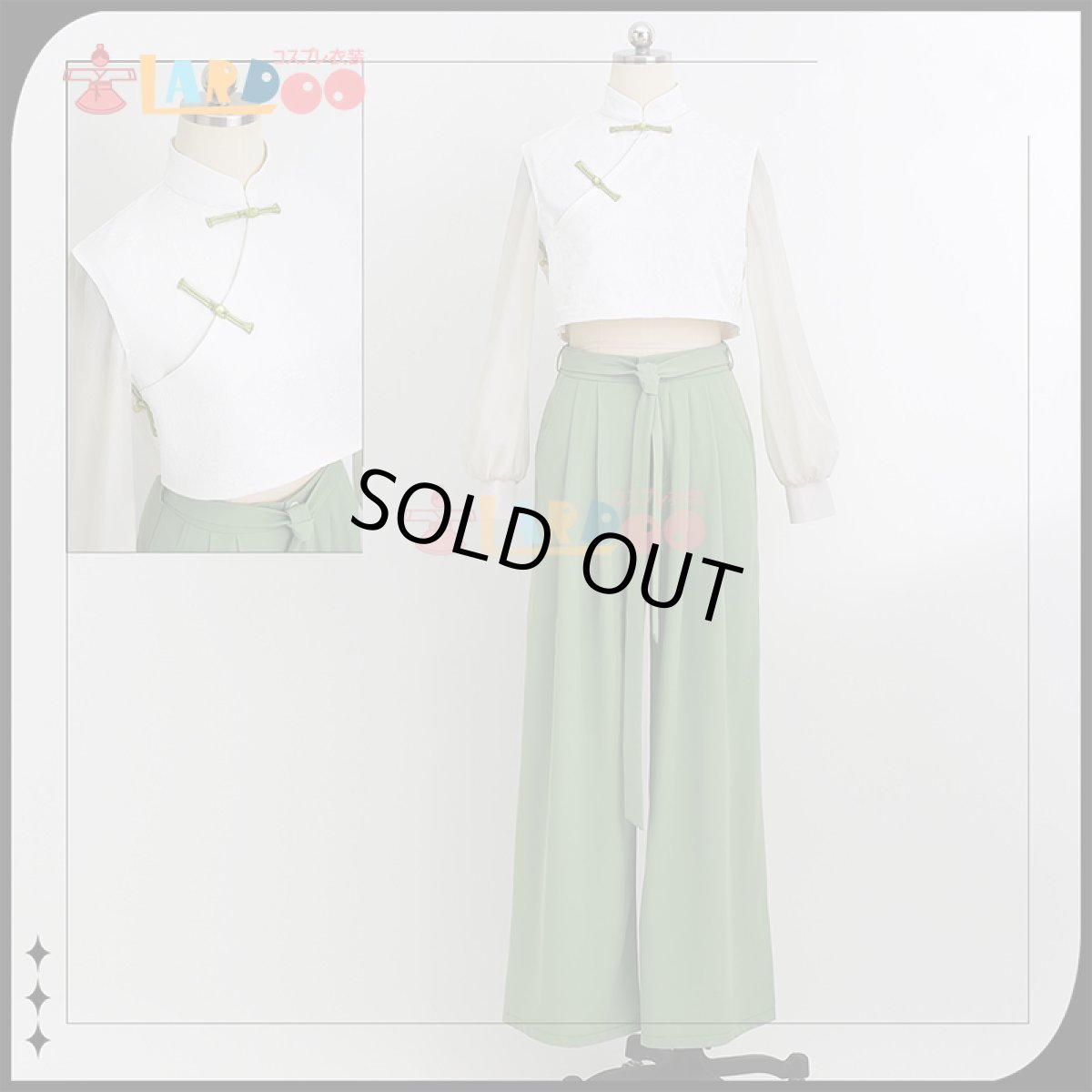 画像1: 羅小黒戦記２ ぼくらが望む未来  鹿野-ルーイエ 二十歳衣装 コスプレ衣装 コスチューム ロシャオヘイセンキ cosplay (1)