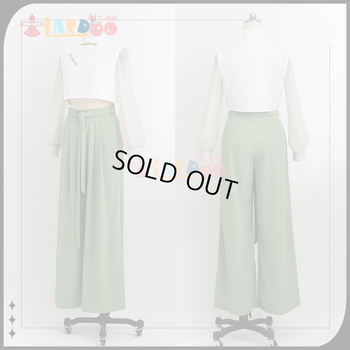 画像2: 羅小黒戦記２ ぼくらが望む未来  鹿野-ルーイエ 二十歳衣装 コスプレ衣装 コスチューム ロシャオヘイセンキ cosplay (2)