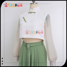 画像3: 羅小黒戦記２ ぼくらが望む未来  鹿野-ルーイエ 二十歳衣装 コスプレ衣装 コスチューム ロシャオヘイセンキ cosplay (3)