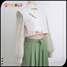 画像4: 羅小黒戦記２ ぼくらが望む未来  鹿野-ルーイエ 二十歳衣装 コスプレ衣装 コスチューム ロシャオヘイセンキ cosplay (4)