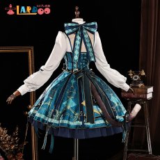 画像3: 原神 Genshin リネット 韓国カフェコラボ コスプレ衣装 尻尾なし コスチューム cosplay (3)