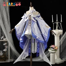 画像2: 原神 Genshin ナド・クライ 「少女」コロンビーナ-Columbina コスプレ衣装 通常版 コスチューム cosplay (2)