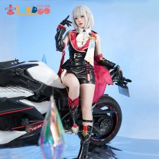 画像1: 【生産停止】崩壊スターレイル HonkaiStarRail トパーズ-Topaz コスプレ衣装 靴カバー付き コスチューム cosplay (1)
