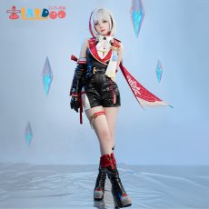 画像2: 【生産停止】崩壊スターレイル HonkaiStarRail トパーズ-Topaz コスプレ衣装 靴カバー付き コスチューム cosplay (2)