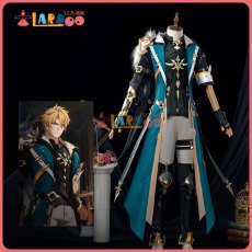 画像1: 原神 Genshin モンド ファルカ-Varka コスプレ衣装 コスチューム cosplay (1)