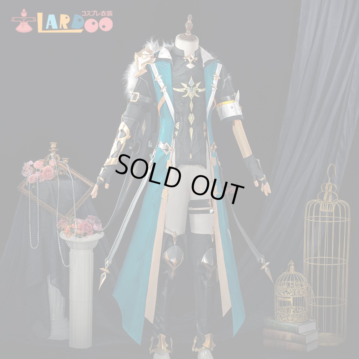 画像2: 【生産停止】原神 Genshin モンド ファルカ-Varka コスプレ衣装 コスチューム cosplay (2)