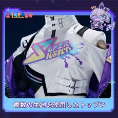 画像2: 崩壊スターレイル HonkaiStarRail 銀狼LV.999 コスプレ衣装 発光可能 コスチューム cosplay (2)