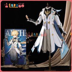 画像1: 原神 Genshin 主人公 空-「新たなる天地」 コスプレ衣装 コスチューム cosplay (1)