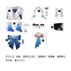 画像7: 崩壊スターレイル HonkaiStarRail パール-Pearl コスプレ衣装 通常版 コスチューム cosplay (7)
