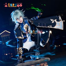 画像4: 原神 Genshin ローエン-Lohen コスプレ衣装 金属パーツ版 靴カバー付き コスチューム cosplay (4)