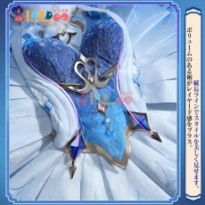 画像5: 原神 Genshin スネージナヤ Odette オデット コスプレ衣装 金属パーツ版 コスチューム cosplay (5)