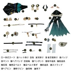 画像4: ゼンレスゾーンゼロ ゼンゼロ リュシア-Lucia コスプレ衣装 コスチューム cosplay (4)