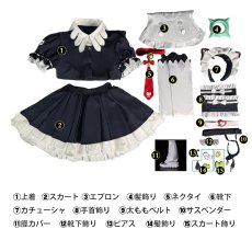 画像3: ゼンレスゾーンゼロ ゼンゼロ 千夏・ティータイム コスプレ衣装 コスチューム ZenlessZoneZero cosplay (3)