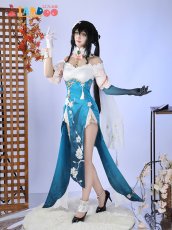 画像2: 【在庫あり】崩壊スターレイル HonkaiStarRail ルアン・メェイ 「紙上に咲く雪梅」 コスプレ衣装 コスチューム cosplay (2)