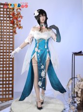 画像3: 【在庫あり】崩壊スターレイル HonkaiStarRail ルアン・メェイ 「紙上に咲く雪梅」 コスプレ衣装 コスチューム cosplay (3)