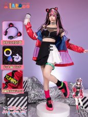 画像2: 夢限大みゅーたいぷ  千石ユノ コスプレ衣装 コスチューム cosplay (2)