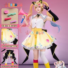 画像1: BanG Dream!  ゆめ∞みた  仲町あられ  夢限大みゅーたいぷ コスプレ衣装 コスチューム cosplay (1)