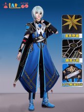 画像3: 【在庫あり】崩壊スターレイル HonkaiStarRail アナイクス-Anaxa コスプレ衣装 刺繍版 コスチューム cosplay (3)