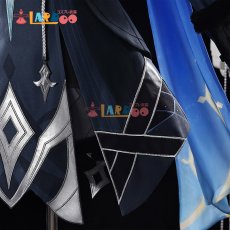 画像4: 原神 Genshin 主人公 蛍-「冬の夜を狩る者」 コスプレ衣装 コスチューム cosplay (4)