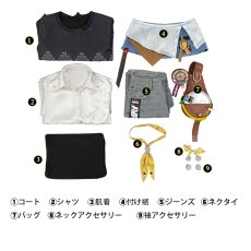 画像6: ゼンレスゾーンゼロ ゼンゼロ アキラ「天空に捧げる誓い」コスチューム ZenlessZoneZero cosplay (6)