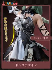 画像3: 鳴潮 メイチョウ Wuthering Waves フローヴァ-Phrolova ブラックVer コスプレ衣装 コスチューム cosplay (3)