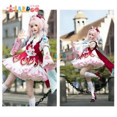 画像2: 崩壊スターレイル HonkaiStarRail ヒアンシー-Hyacine ちびねこシリーズ コスプレ衣装 コスチューム cosplay (2)