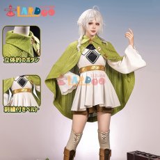 画像1: 無職転生〜異世界行ったら本気だす〜 シルフィエット·グレイラット コスプレ衣装 レグカバー付き コスチューム cosplay (1)