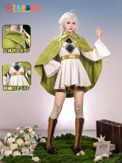 画像2: 無職転生〜異世界行ったら本気だす〜 シルフィエット·グレイラット コスプレ衣装 レグカバー付き コスチューム cosplay (2)