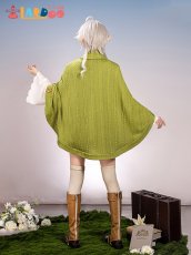 画像3: 無職転生〜異世界行ったら本気だす〜 シルフィエット·グレイラット コスプレ衣装 レグカバー付き コスチューム cosplay (3)