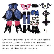 画像3: ゼンレスゾーンゼロ ZZZ リンドヴェルヌ・サンブリンガー コスプレ衣装 コスチューム cosplay (3)