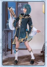 画像5: 【三分妄想1/3Delusion】原神 Genshin 行秋-ユクアキ コスプレ衣装/ウィッグ/靴 コスチューム (5)