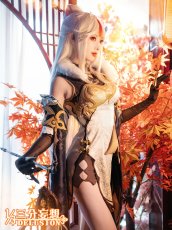 画像1: 【在庫処分】【三分妄想1/3Delusion】原神 Genshin 凝光-ギョウコウ Mサイズ コスプレ衣装 コスチューム (1)