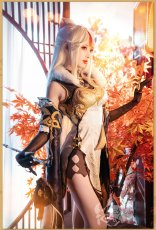 画像4: 【在庫処分】【三分妄想1/3Delusion】原神 Genshin 凝光-ギョウコウ Mサイズ コスプレ衣装 コスチューム (4)