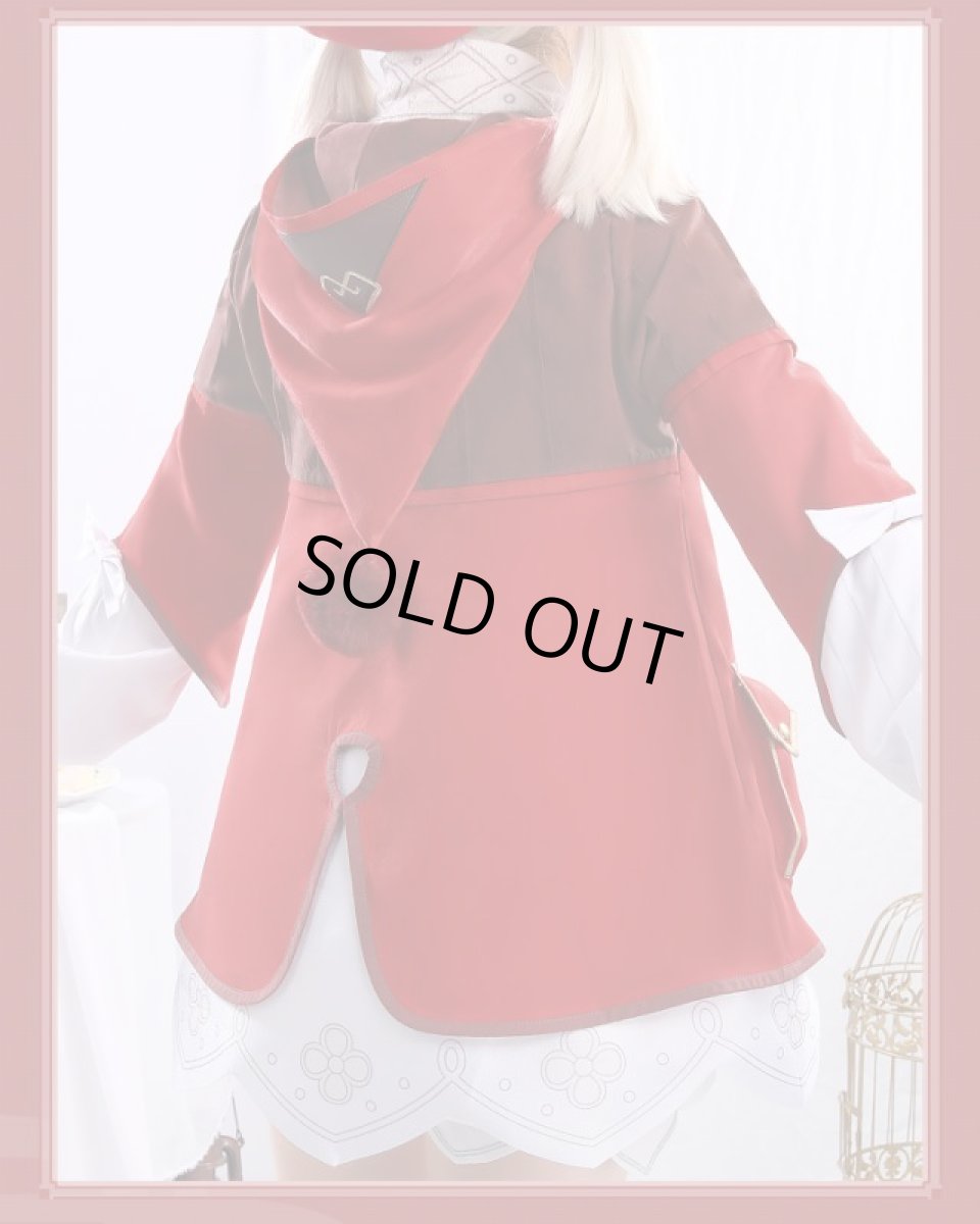 画像8: 【三分妄想1/3Delusion】原神 Genshin クレー Klee コスプレ衣装 コスチューム (8)