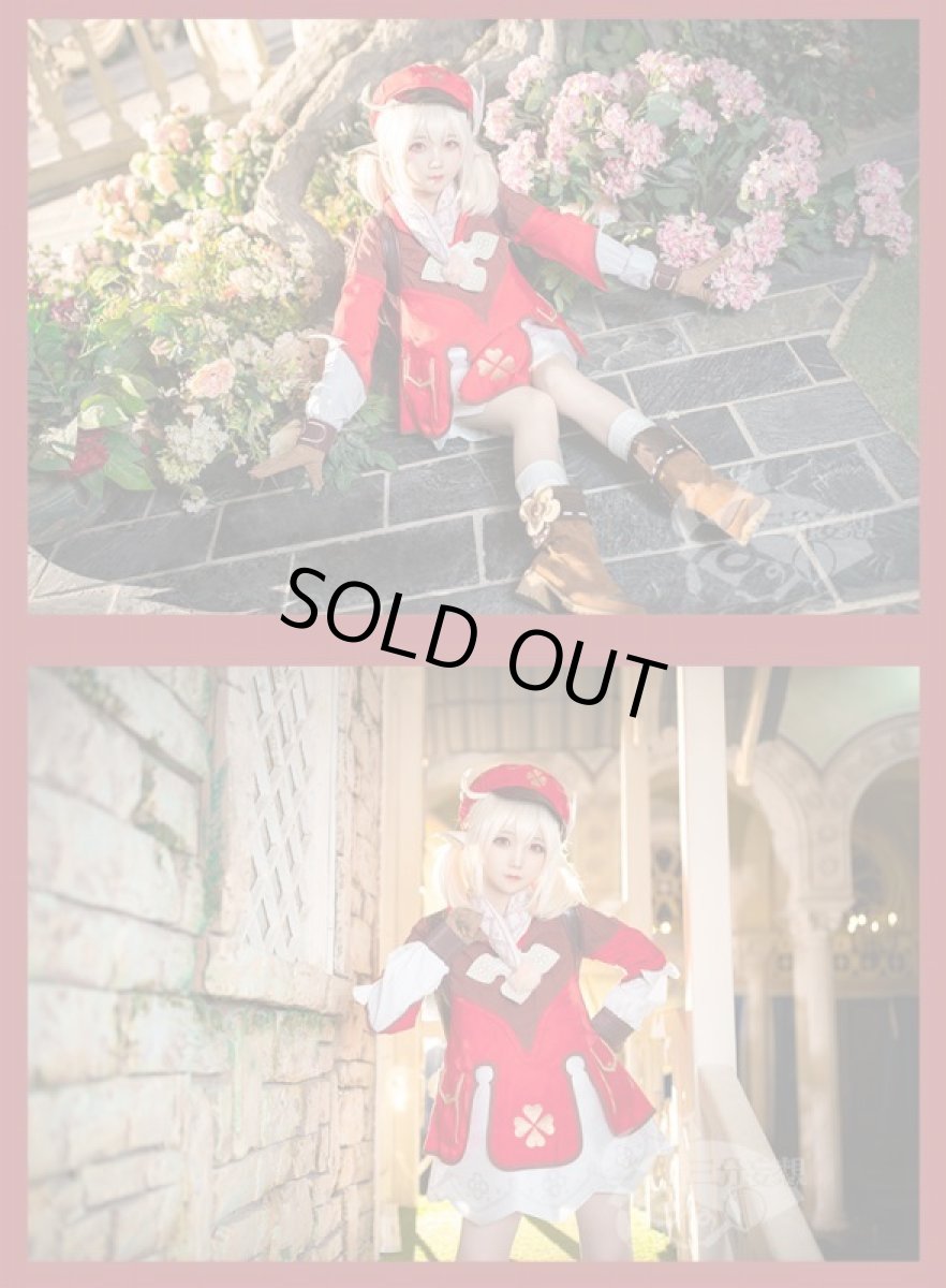 画像4: 【三分妄想1/3Delusion】原神 Genshin クレー Klee コスプレ衣装 コスチューム (4)