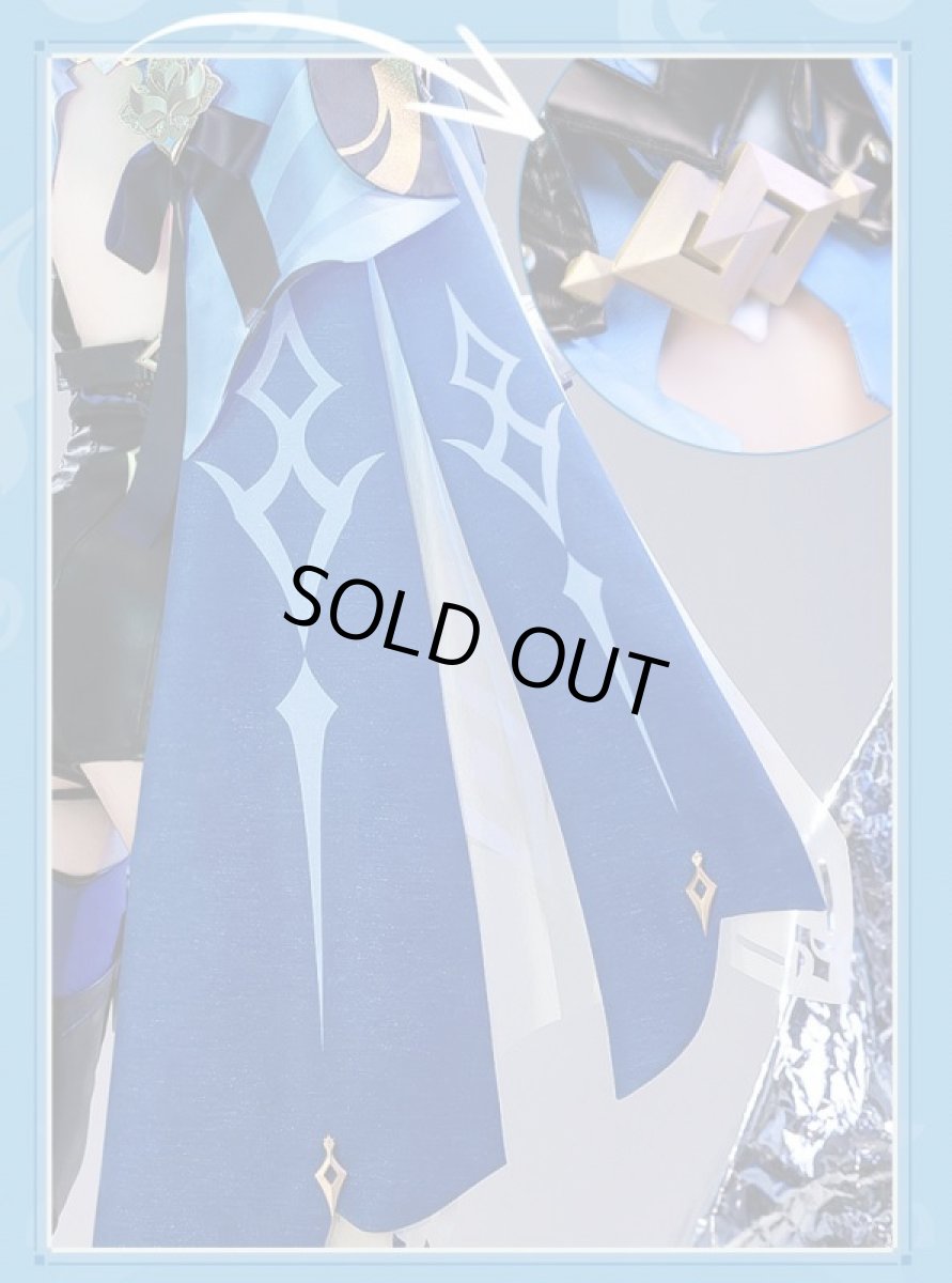 画像11: 【三分妄想1/3Delusion】原神 Genshin エウルア-Eula コスプレ衣装/靴 コスチューム (11)