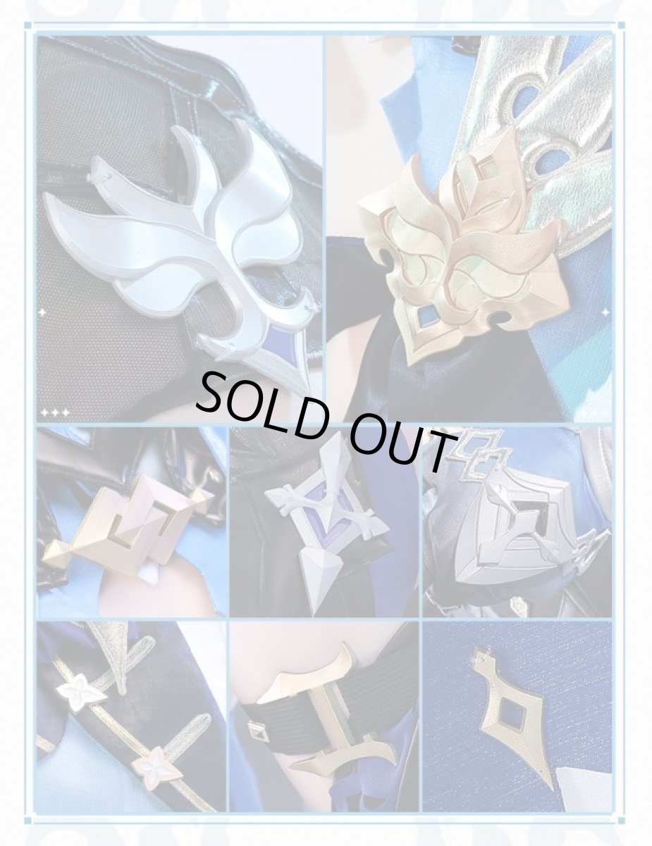 画像12: 【三分妄想1/3Delusion】原神 Genshin エウルア-Eula コスプレ衣装/靴 コスチューム (12)