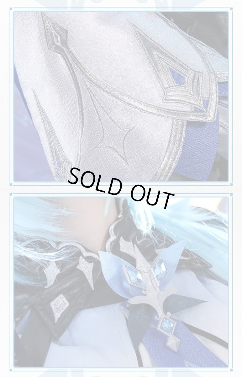 画像13: 【三分妄想1/3Delusion】原神 Genshin エウルア-Eula コスプレ衣装/靴 コスチューム (13)