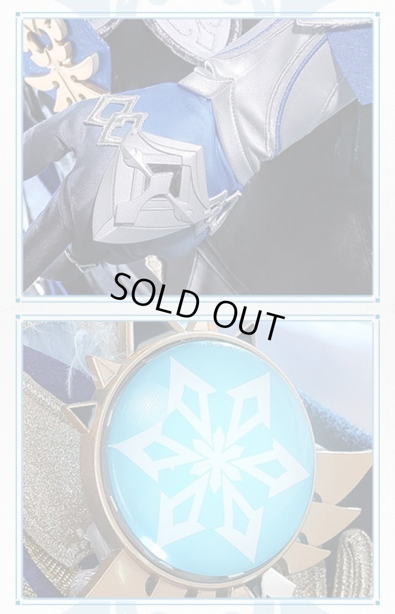 画像14: 【三分妄想1/3Delusion】原神 Genshin エウルア-Eula コスプレ衣装/靴 コスチューム (14)