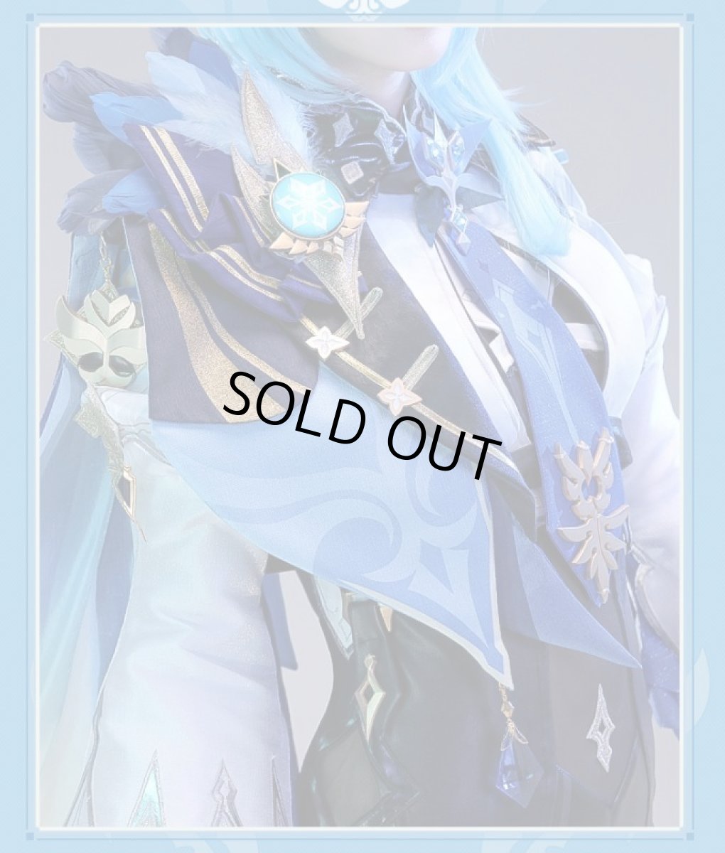 画像4: 【三分妄想1/3Delusion】原神 Genshin エウルア-Eula コスプレ衣装/靴 コスチューム (4)