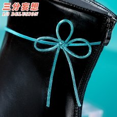画像16: 【三分妄想1/3Delusion】アークナイツ 夕 シー Dusk コスプレ衣装/ウィッグ/靴 コスチューム (16)