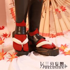 画像16: 【三分妄想1/3Delusion】原神 Genshin 楓原万葉-かえではらかずは コスプレ衣装/ウィッグ/靴 コスチューム (16)