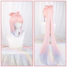 画像8: 【三分妄想1/3Delusion】原神 Genshin 珊瑚宮心海-さんごのみやここみ リメイク版 コスプレ衣装/ウィッグ/下駄 コスチューム (8)