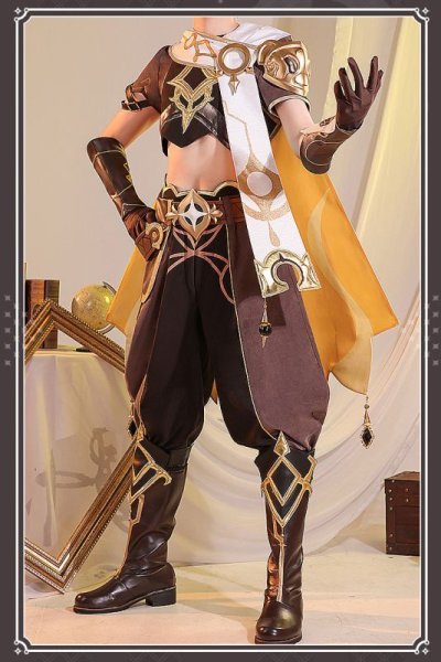 三分妄想 原神 空 sサイズ 不足部品あり 三分妄想1/3Delusion】原神 Genshin 旅人空-Aether コスプレ衣装