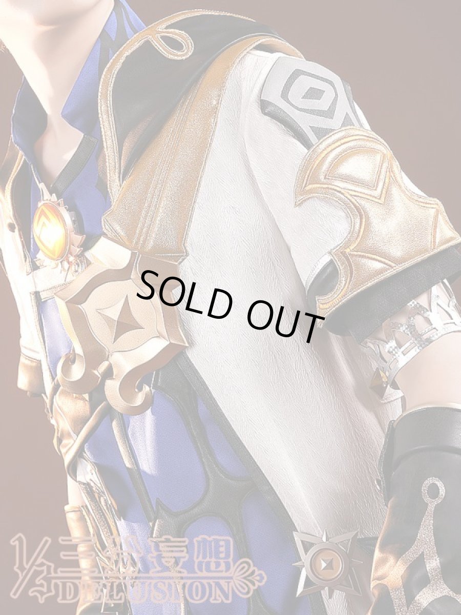 画像5: 【三分妄想1/3Delusion】原神 Genshin アルベド-Albedo コスプレ衣装/ブーツ コスチューム (5)