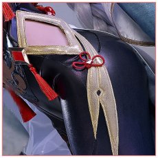 画像9: 【三分妄想1/3Delusion】原神 Genshin 申鶴-しんかく コスプレ衣装/ウィッグ/靴 コスチューム (9)